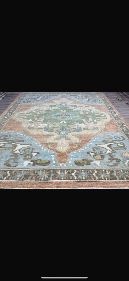 12.4x13.7 Turkish Oushak