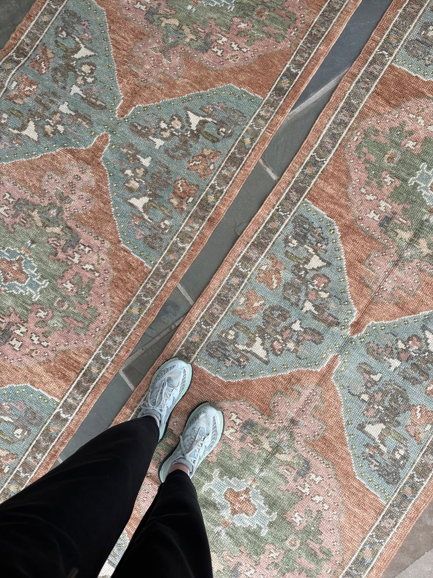 3x8 Turkish Oushak (priced separately)