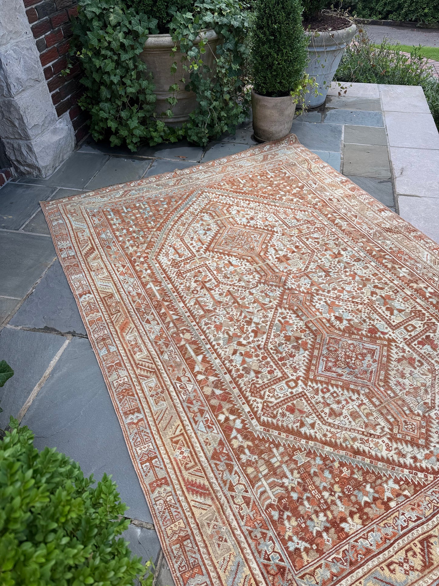 5.8x8 Antique Persian Shiraz
