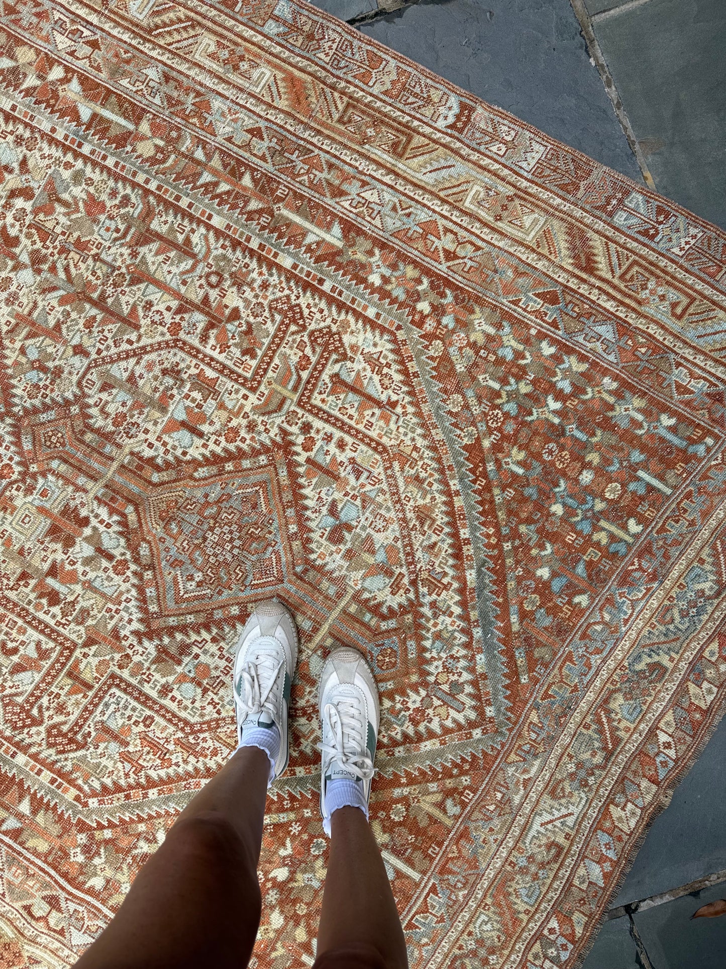 5.8x8 Antique Persian Shiraz