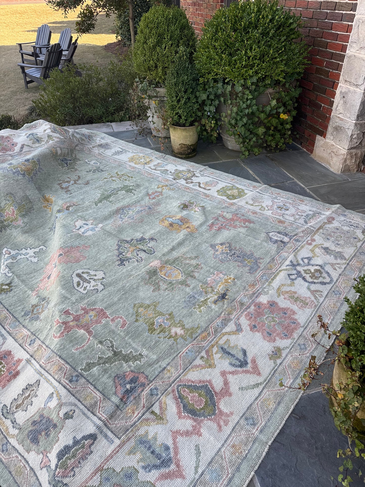 9x11.8 Turkish Oushak