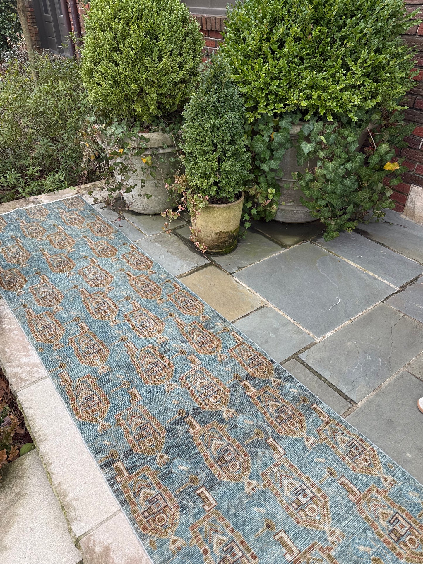 2.5x15 Antique Persian Malayer circa 1940