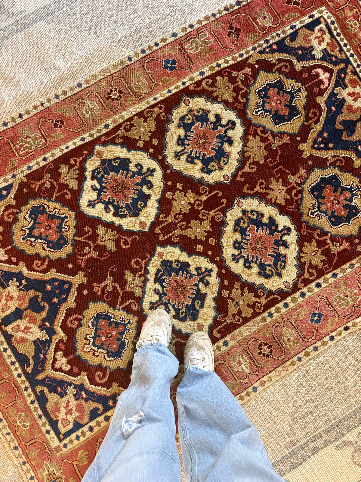 4x6 Antique Caucasian circa 1930