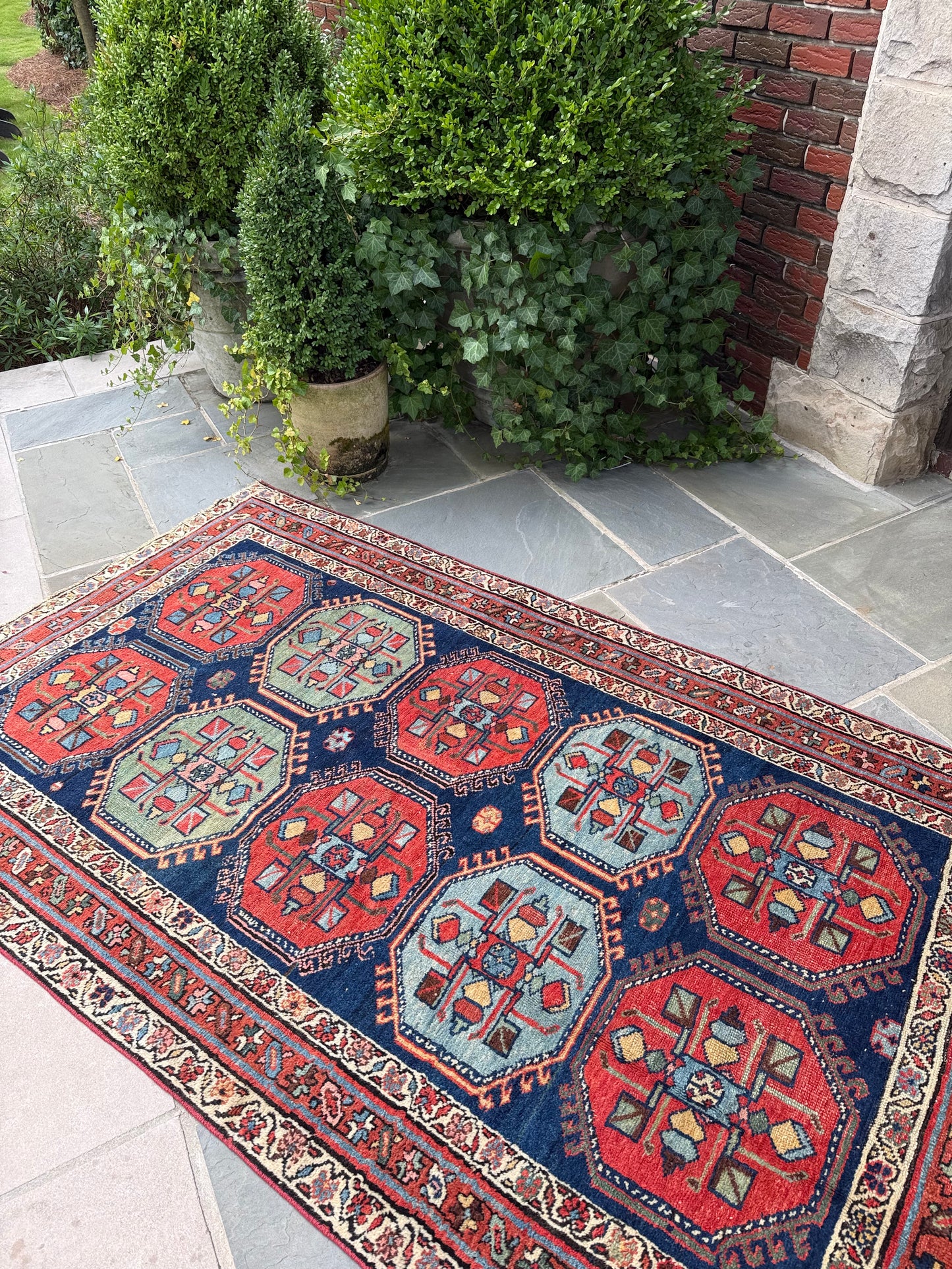 4.6x7.6 Antique Persian Bidjar
