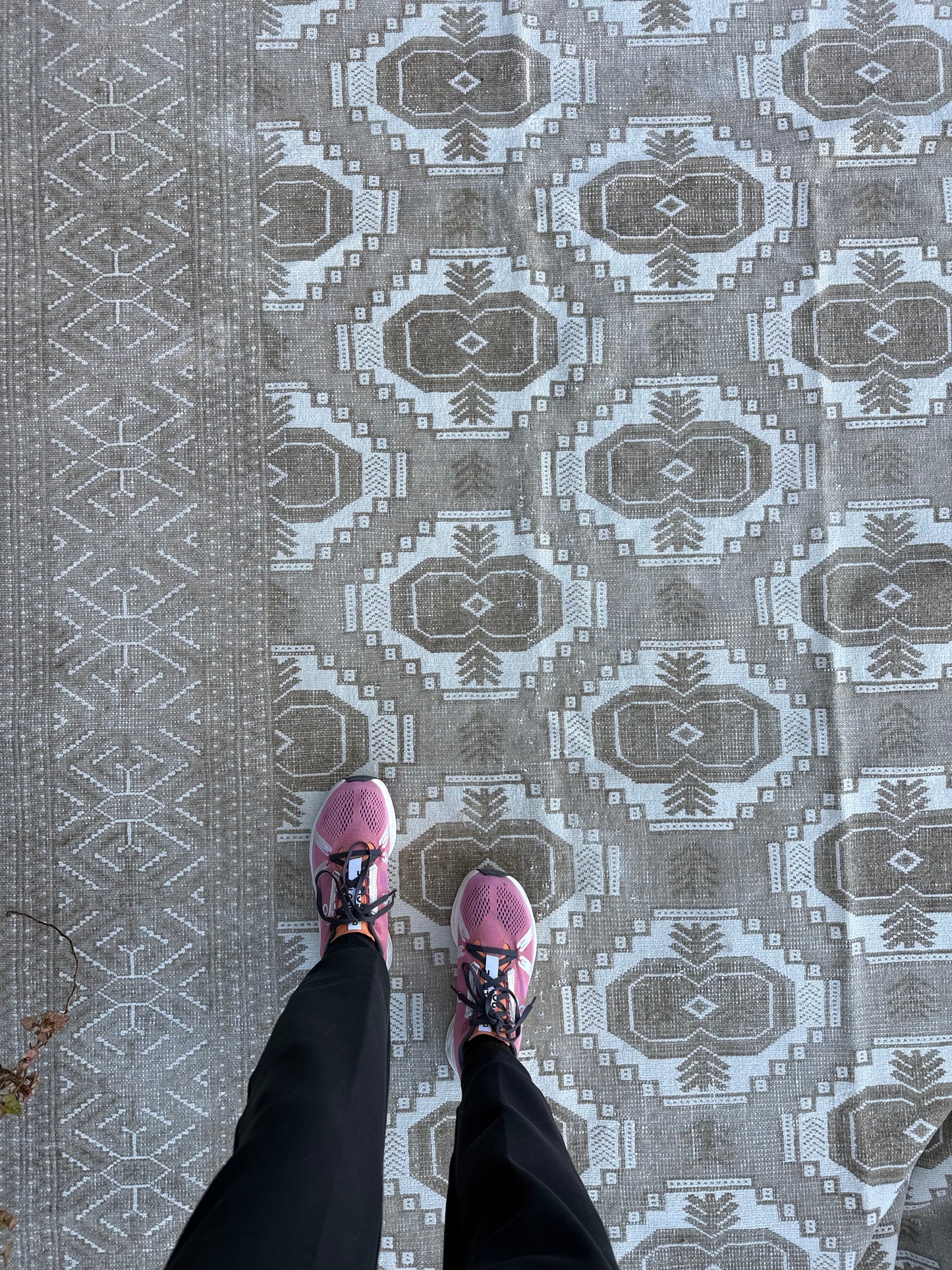 9.10x12 Vintage Afghan