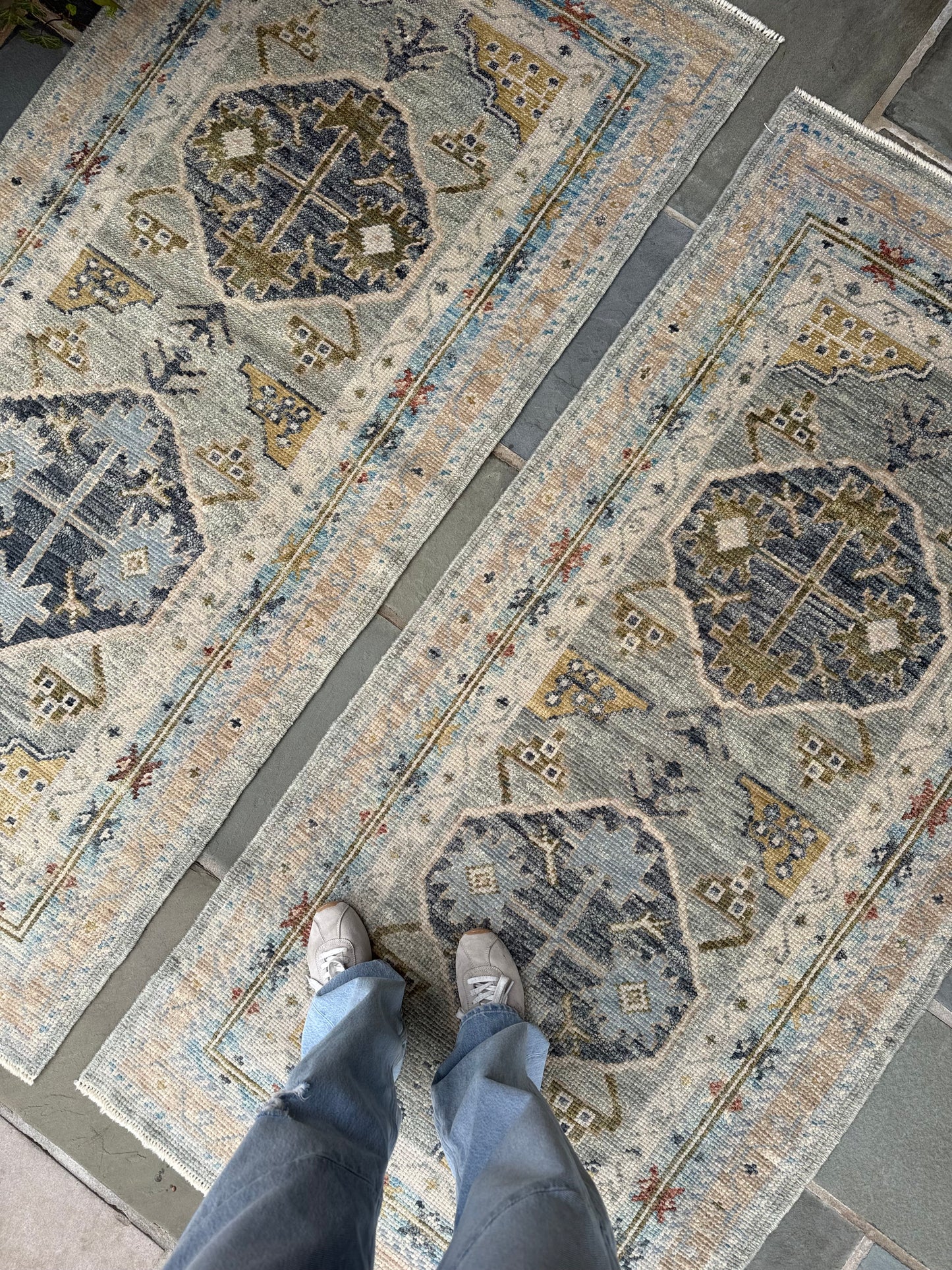 3x6.3 Turkish Oushak (priced separately)