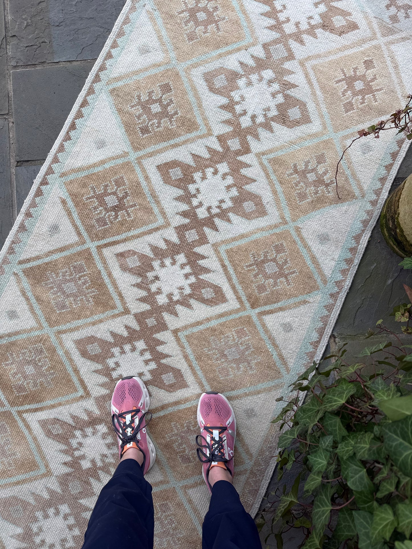 3.4x7 Vintage Oushak