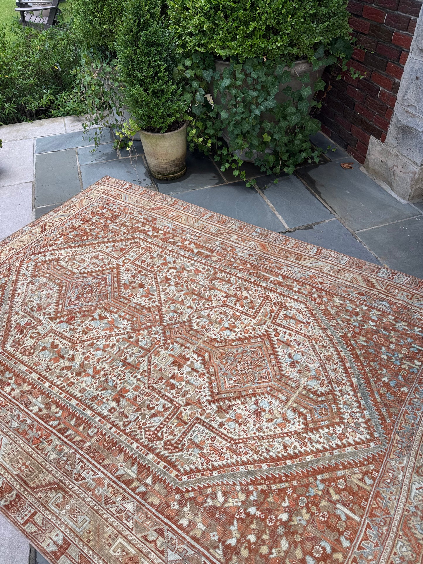 5.8x8 Antique Persian Shiraz