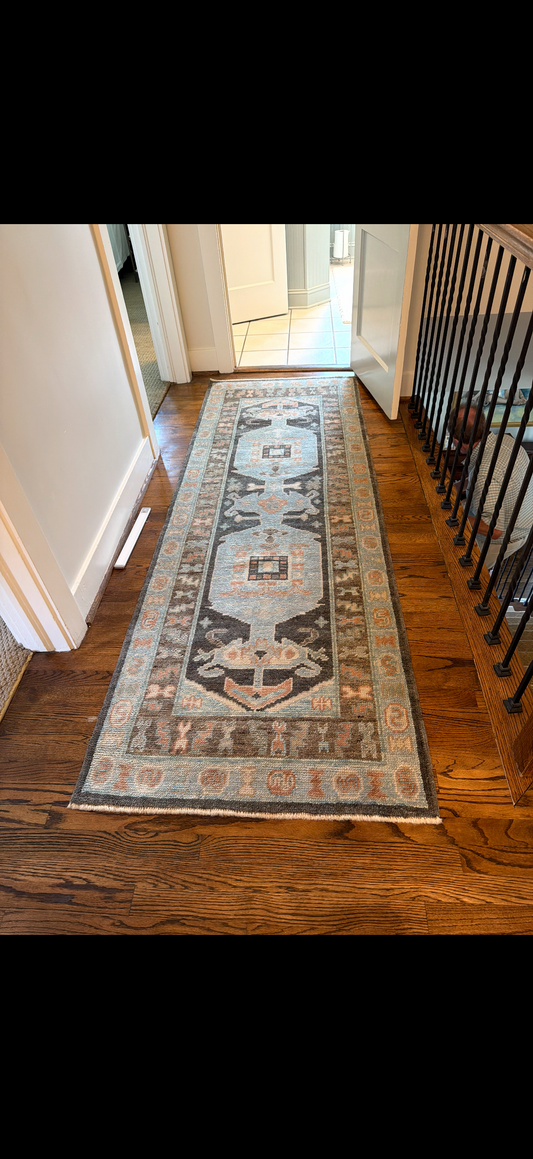 Pair of Turkish Oushak Runners