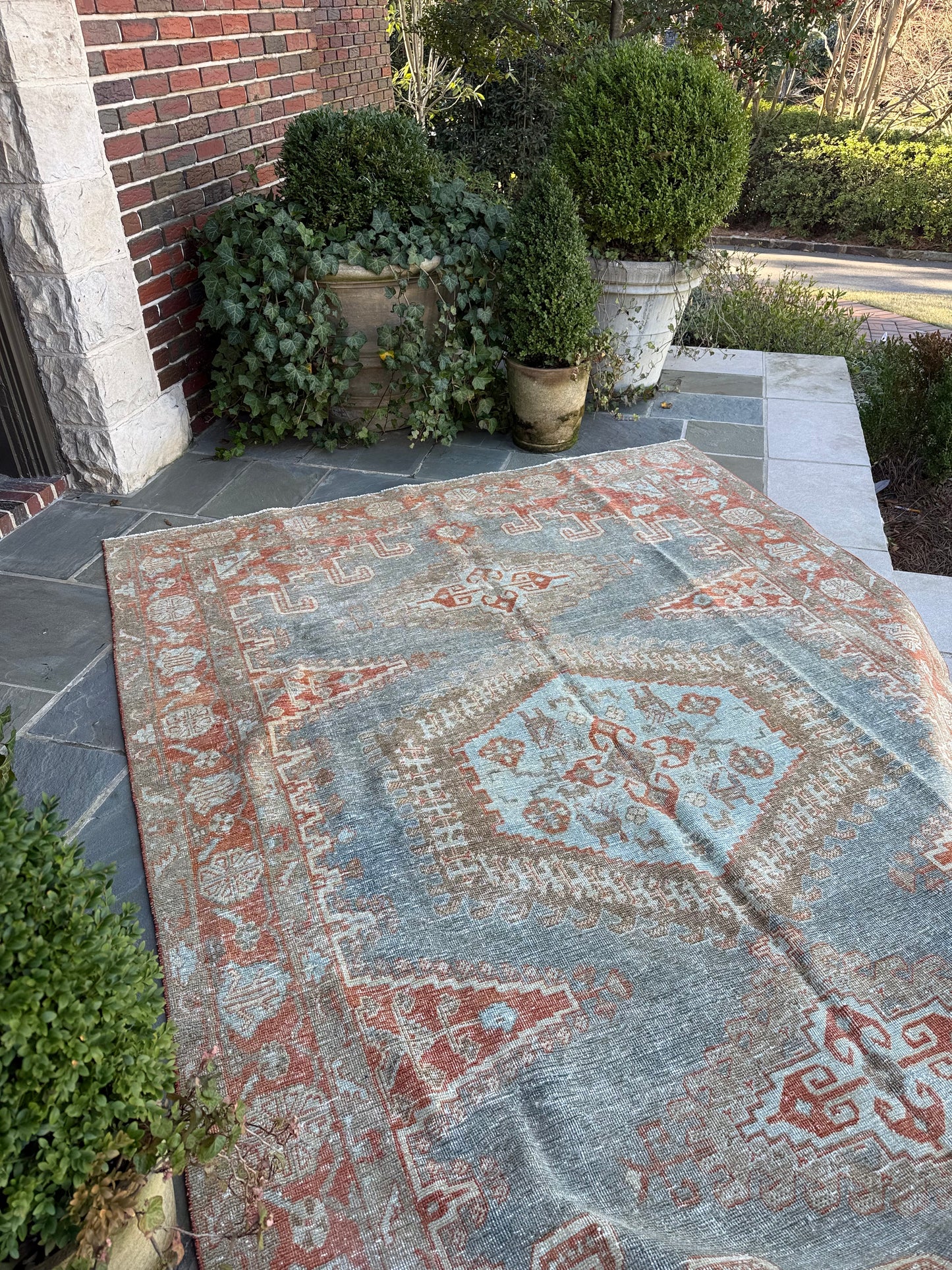 7x10 Antique Persian Shiraz