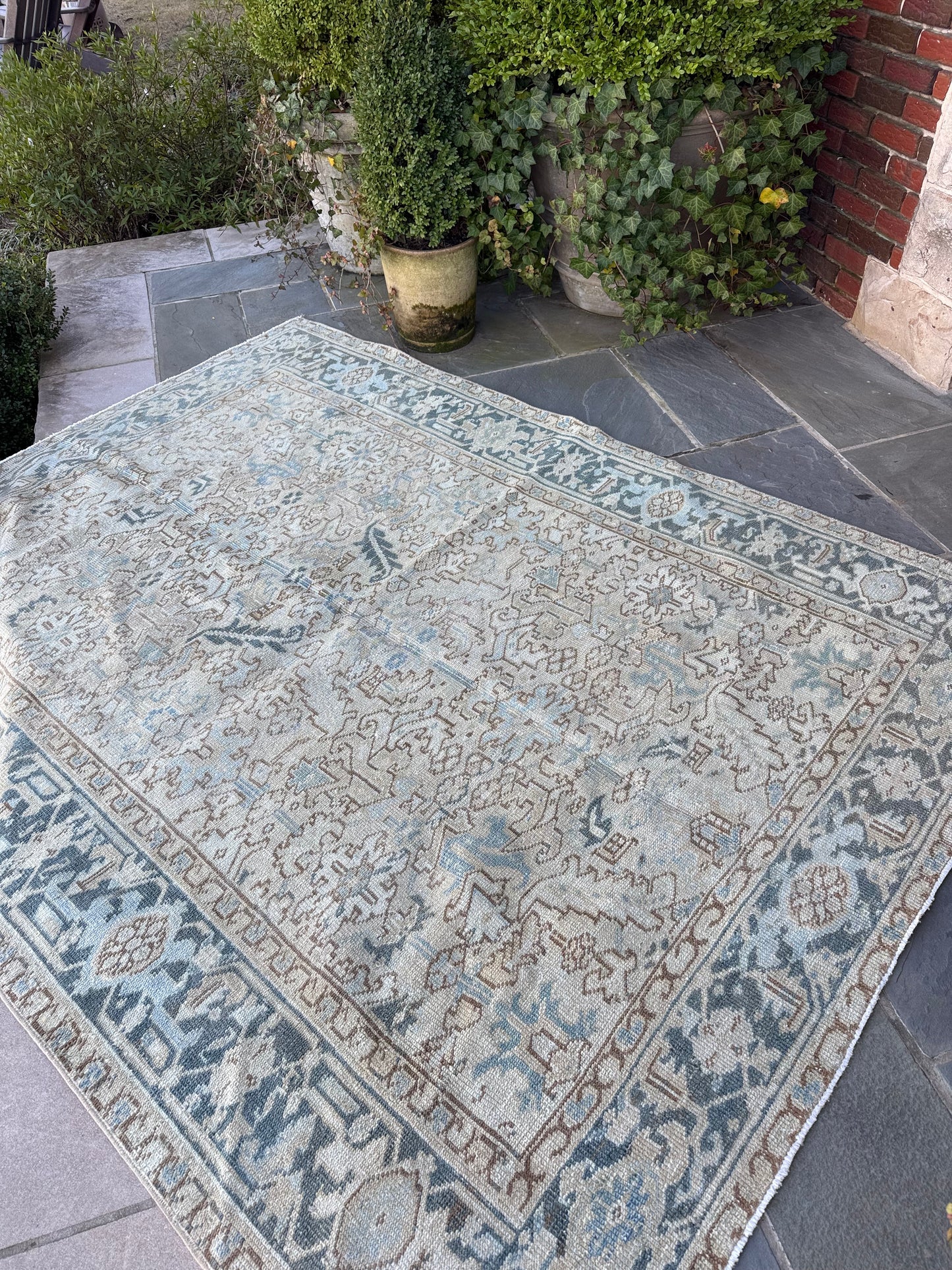 6.5x8.1 Antique Persian Heriz