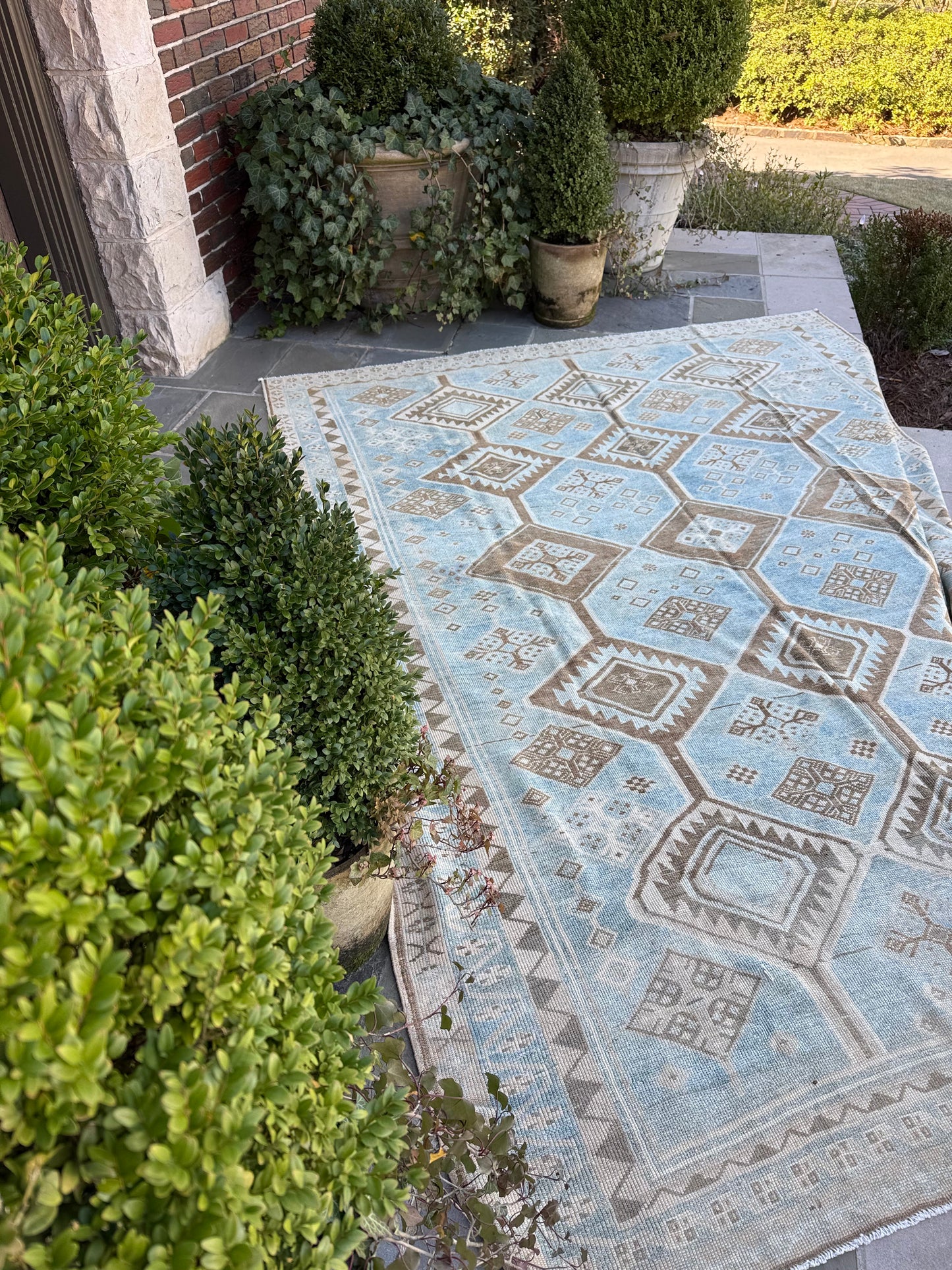 7.6x10 Vintage Afshar