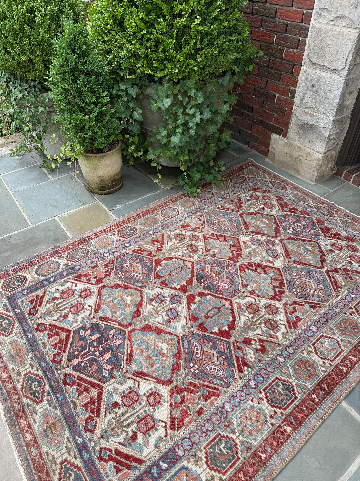 5.2x7.2 Antique Persian Bakhtiari