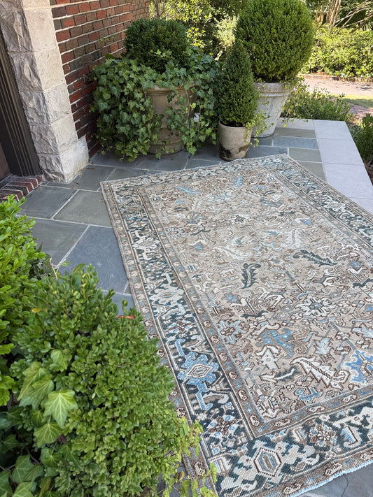 6x8.2 Antique Persian Heriz