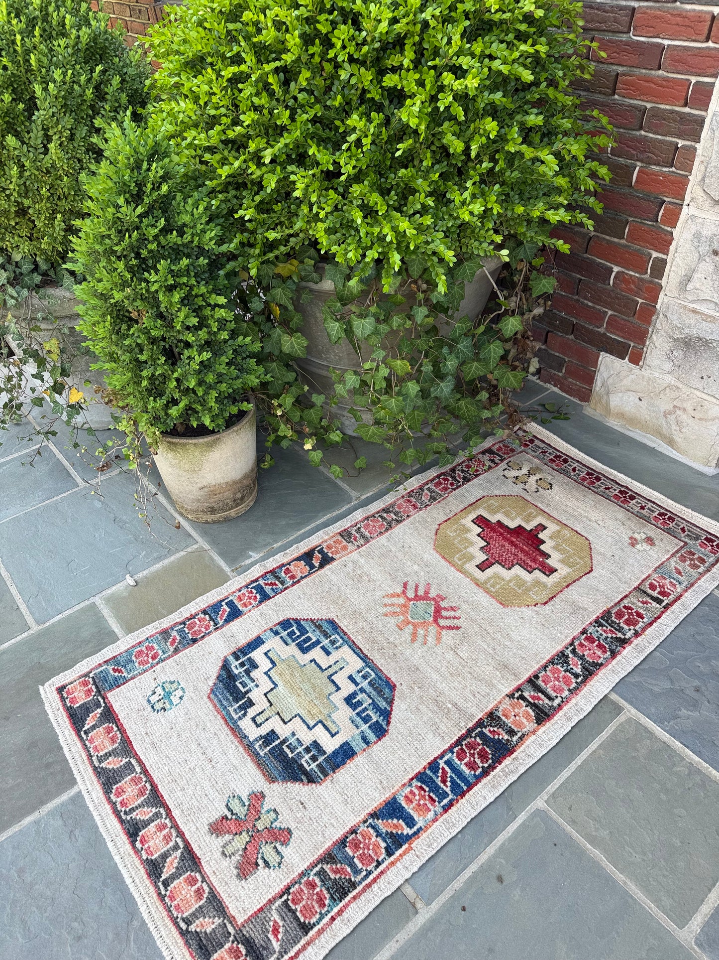 2.9x5.5 Antique Wool Turkish Oushak