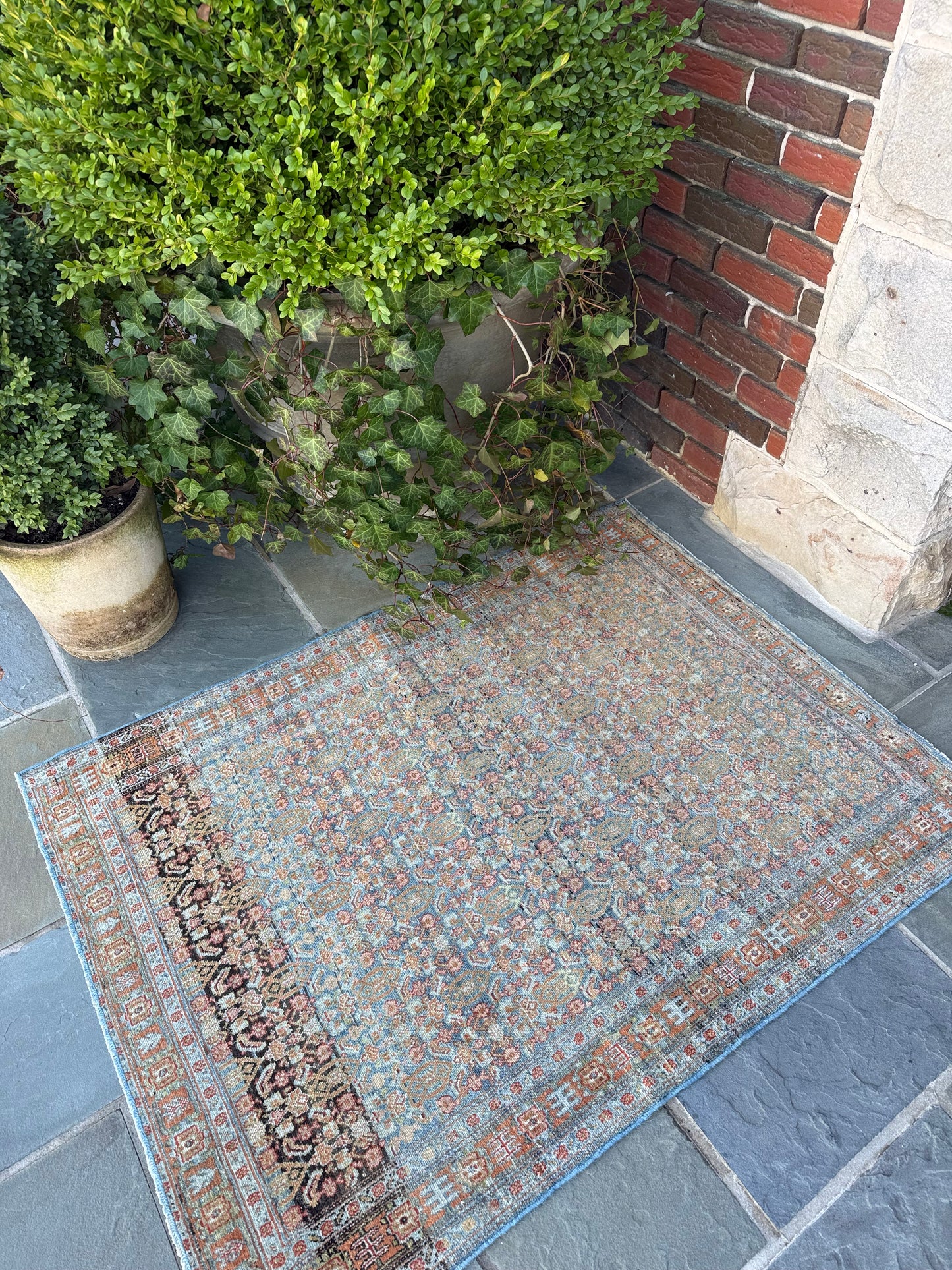 3.5x4.7 Antique Persian Malayer