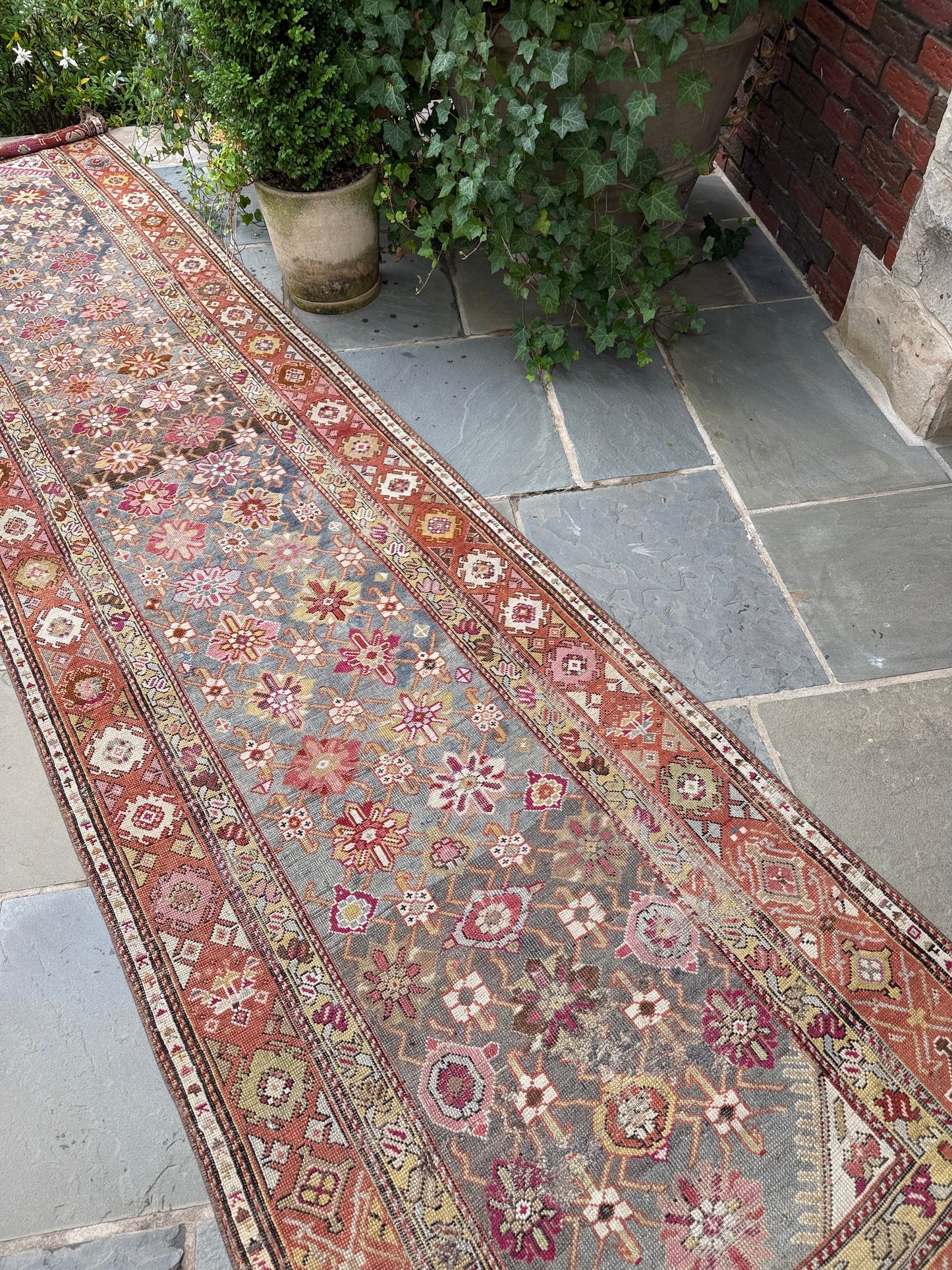 3.3x13.10 Antique Persian Karabagh