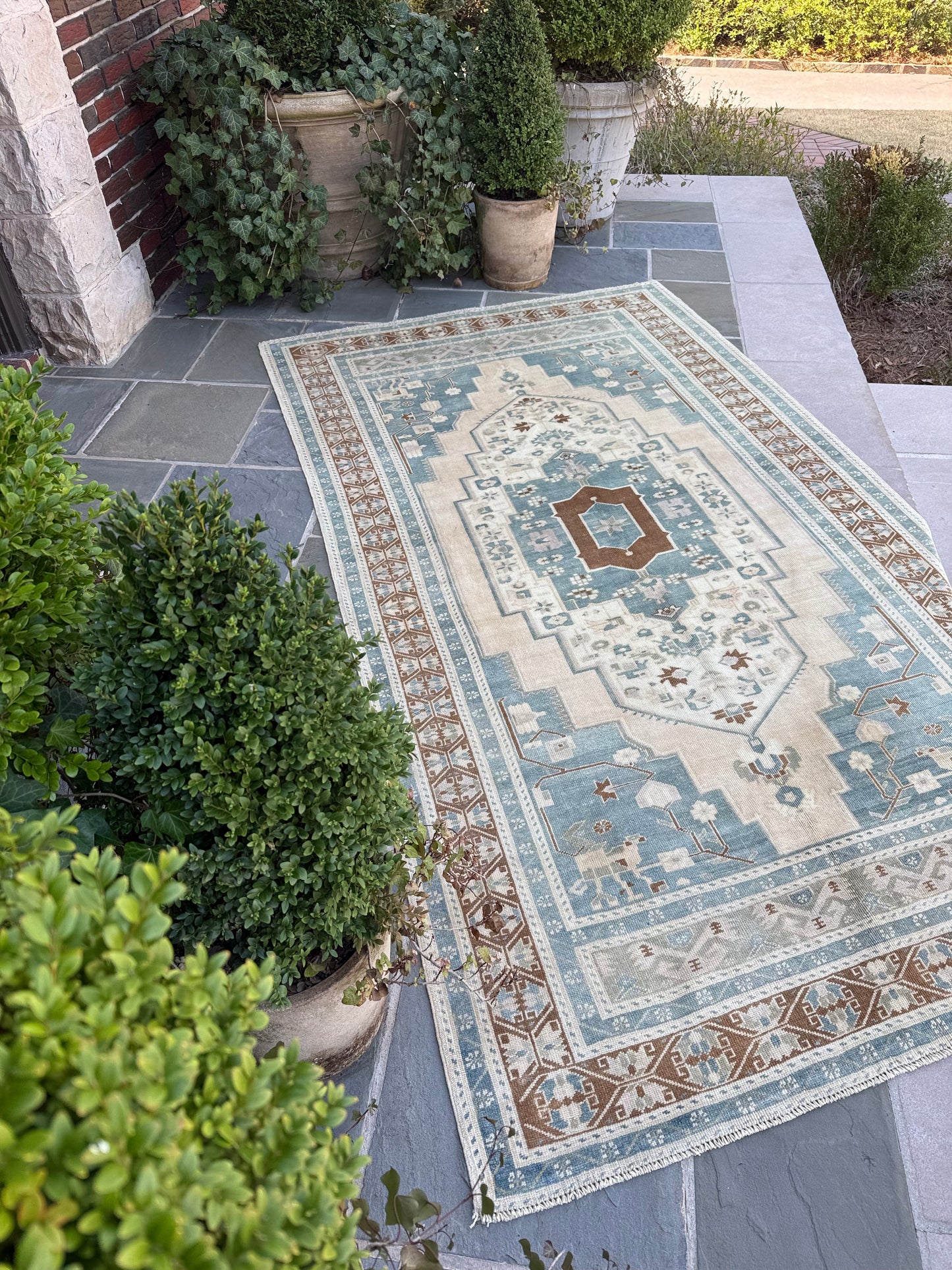 5x9 Vintage Turkish Oushak