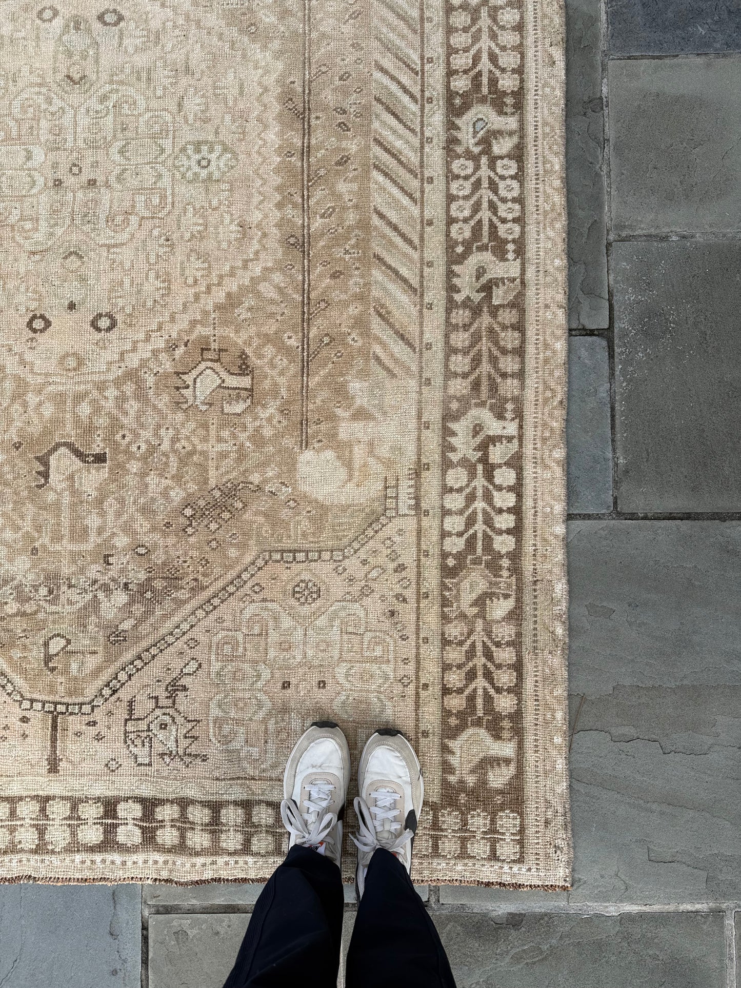 5.2x7.8 Vintage Persian Shiraz