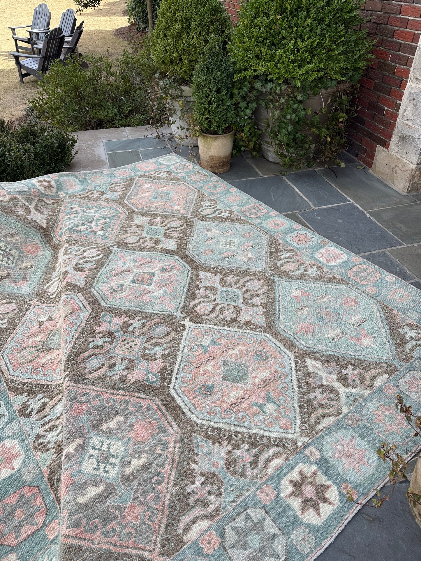 7.7x9.9 Turkish Oushak