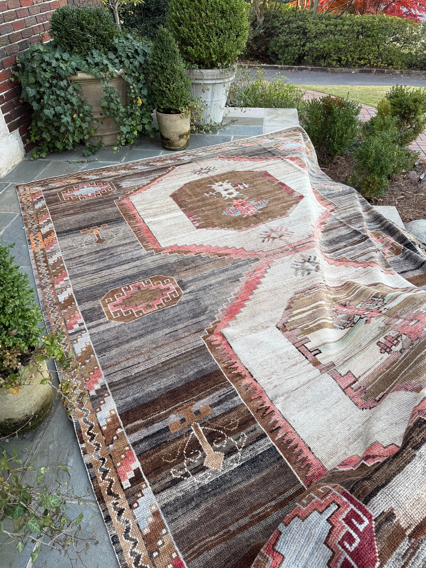 9.6x12 Old Wool Turkish Oushak