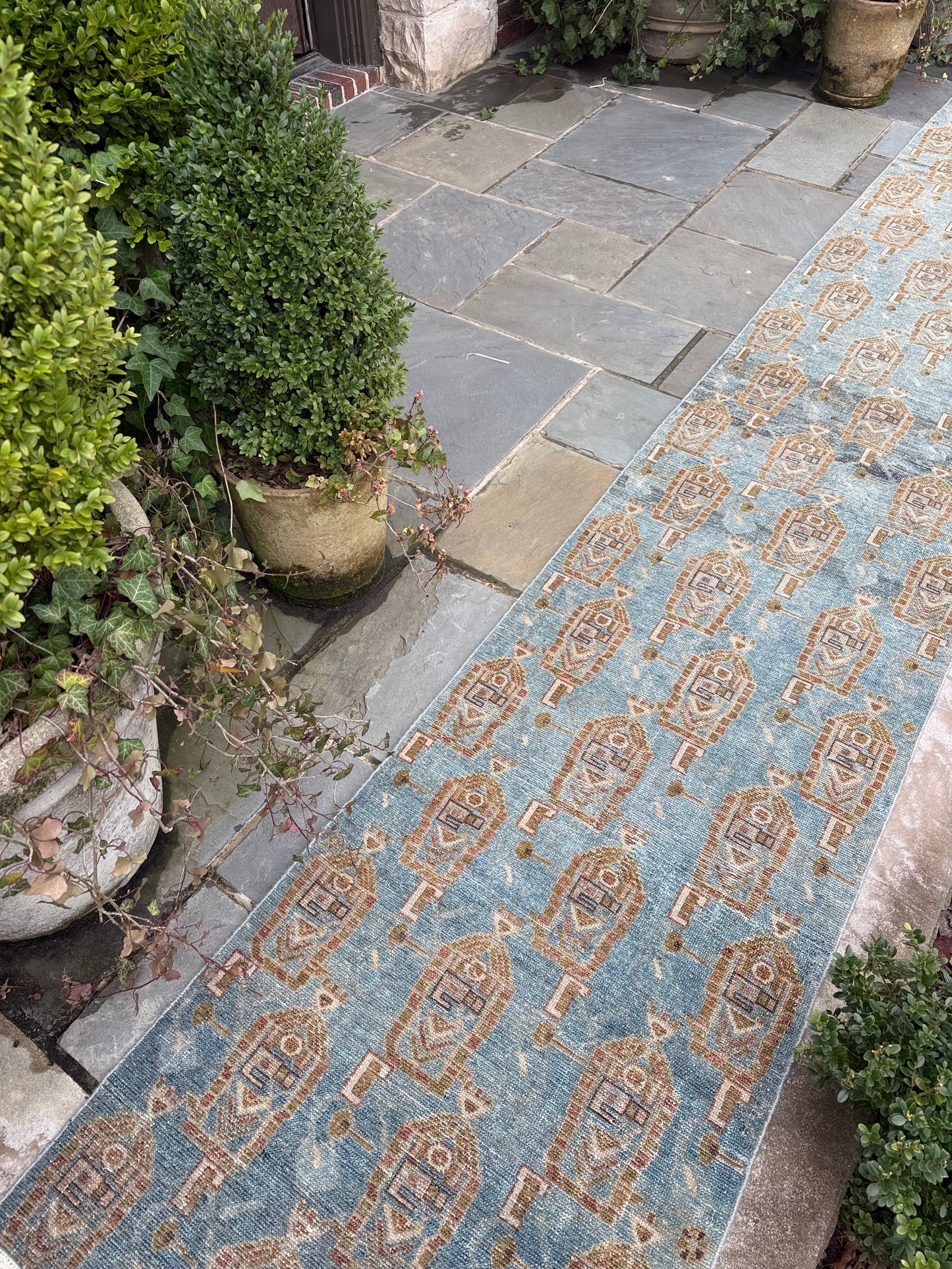 2.5x15 Antique Persian Malayer circa 1940