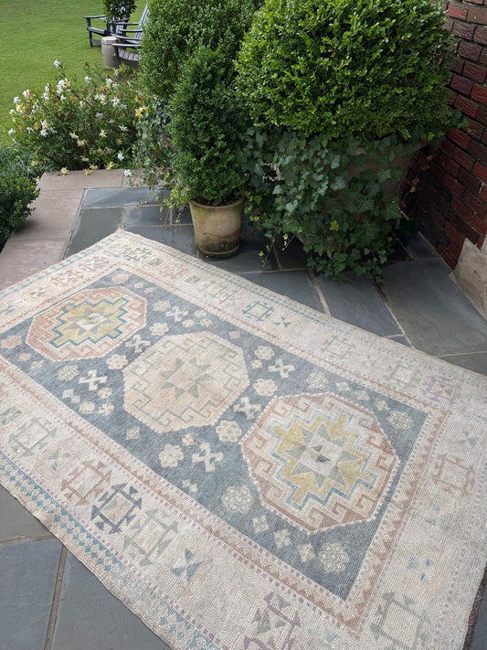 4.9x7.9 Vintage Turkish Taspinar