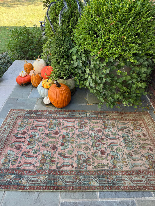 3.3x6.4 Antique Persian Hamadan