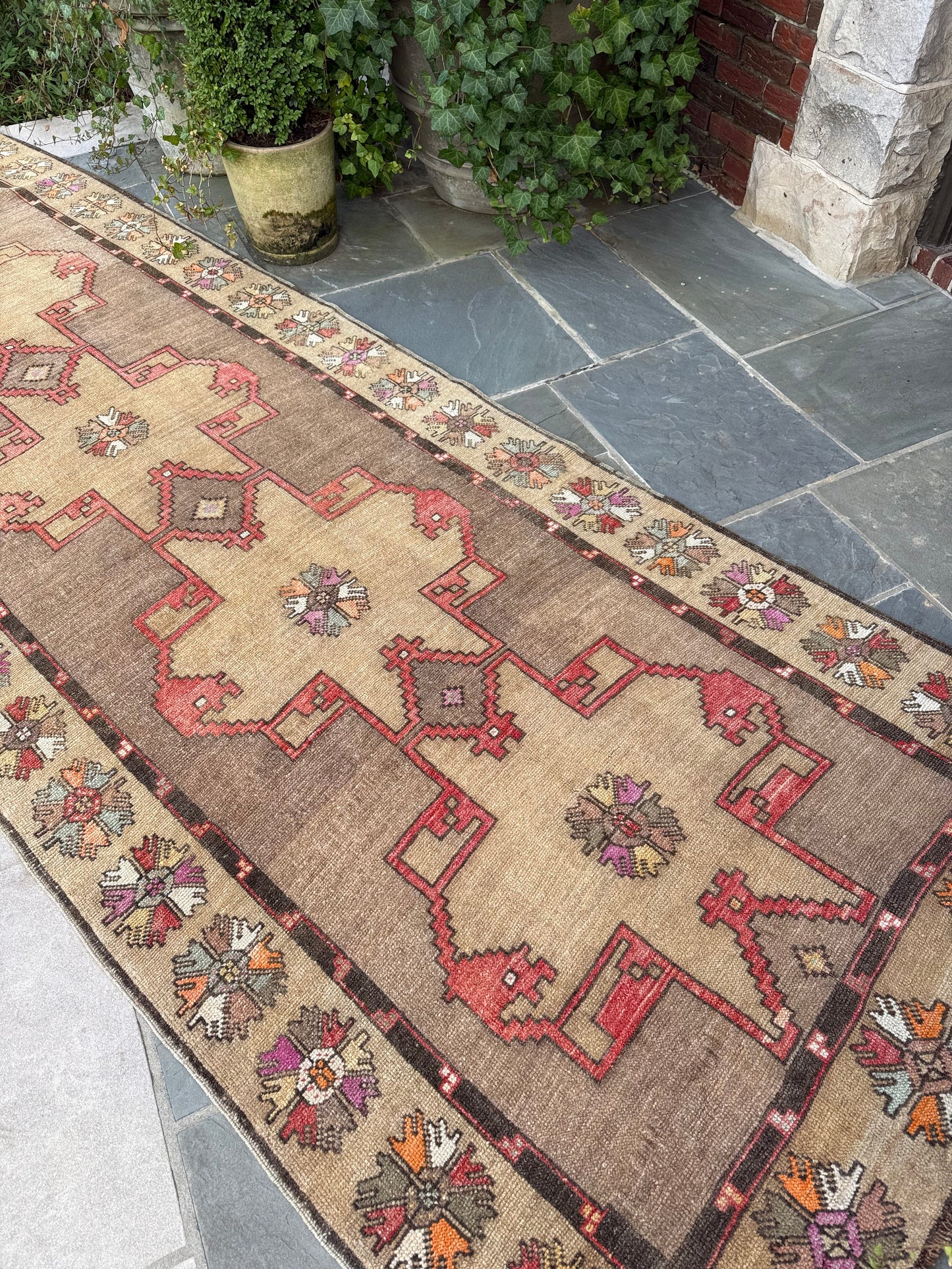 4.6x13.9 Vintage Turkish Kars