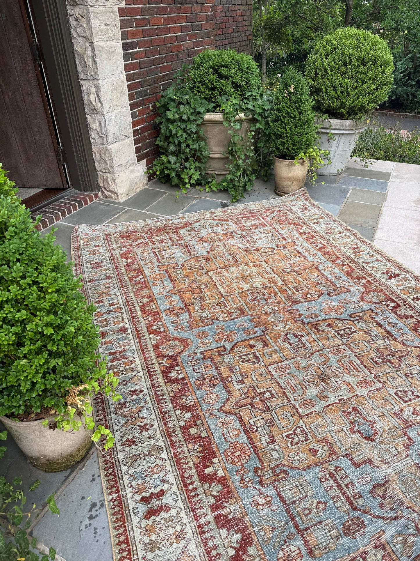6.9x10.1 Antique Afshar
