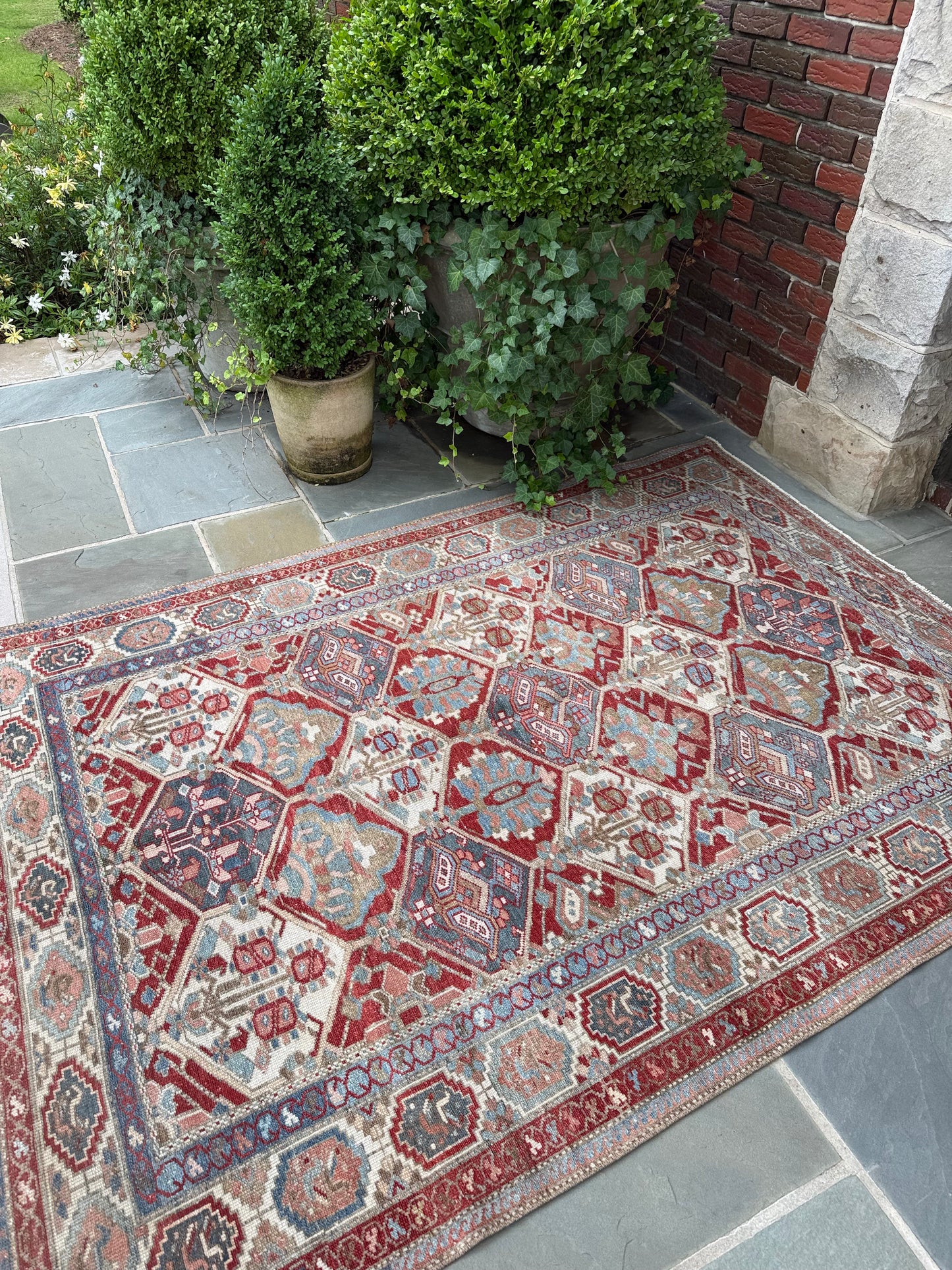 5.2x7.2 Antique Persian Bakhtiari