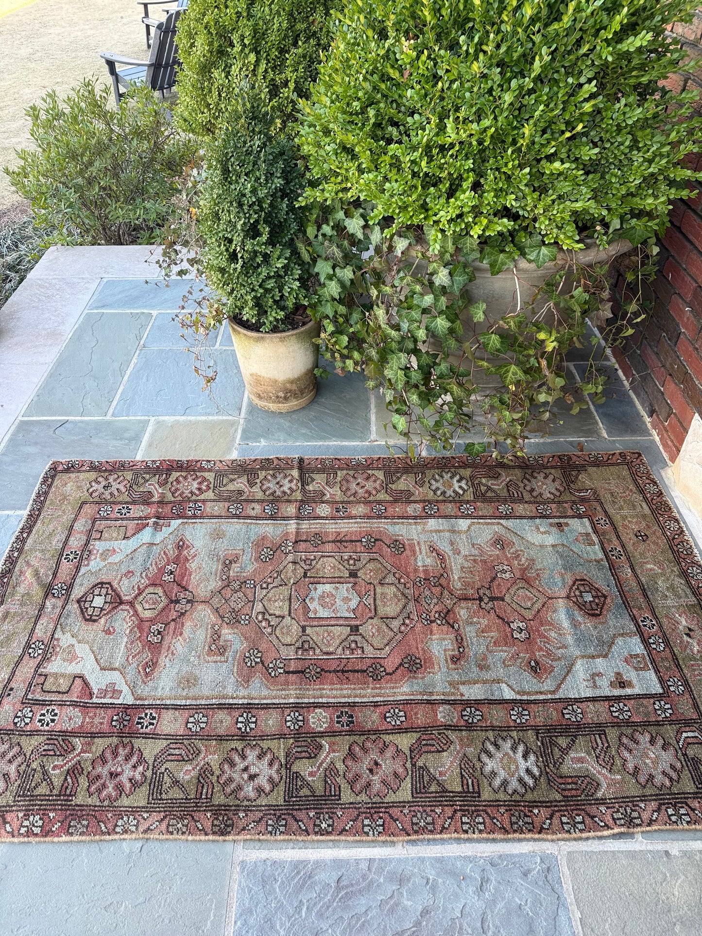 3.9x6.2 Antique Bakhtiari circa 1930