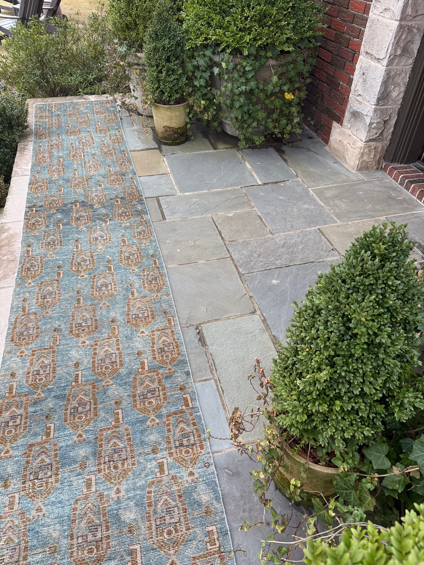 2.5x15 Antique Persian Malayer circa 1940