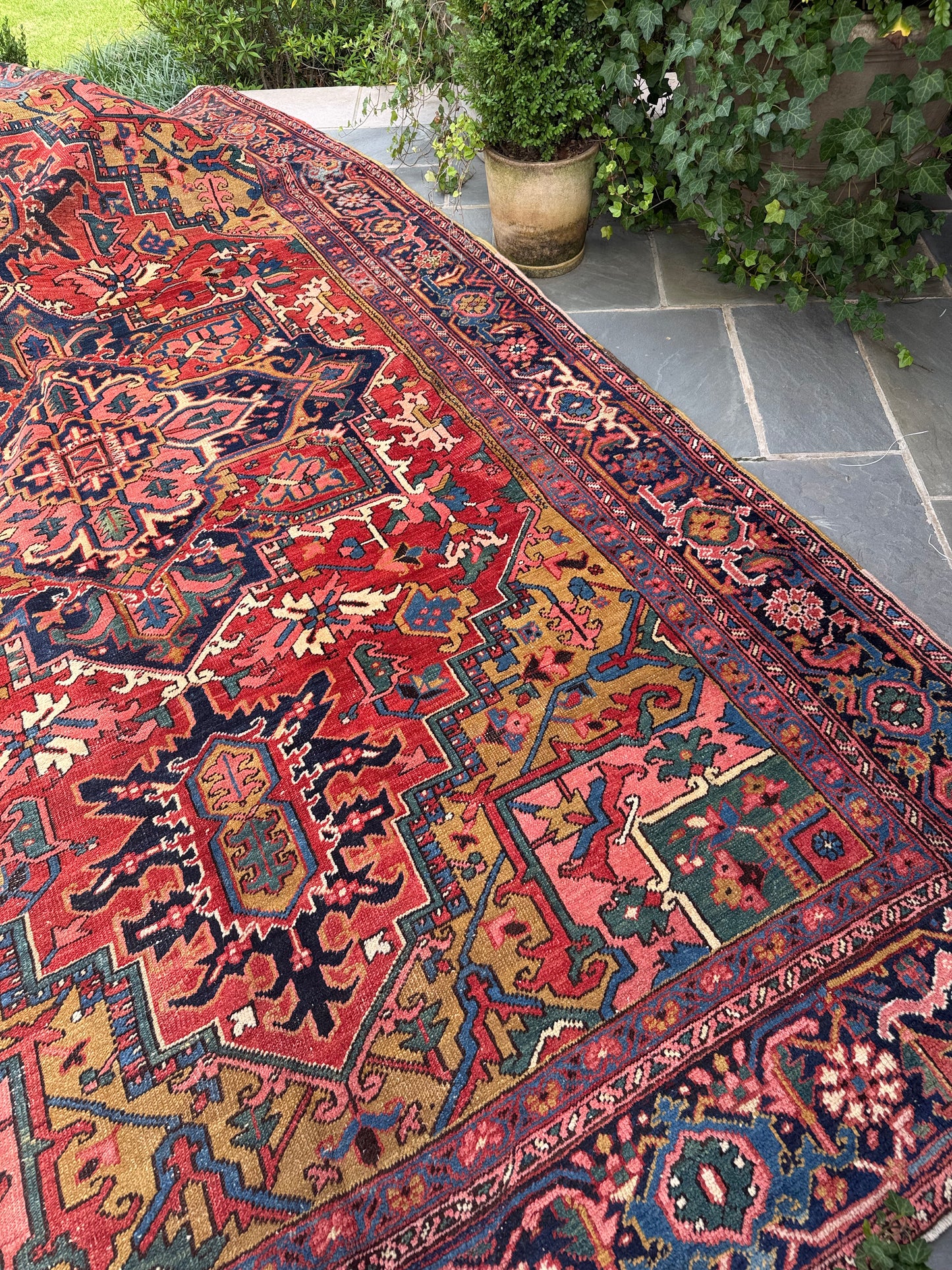 8.8x12.9 Antique Persian Heriz