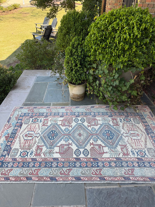 4x7 Vintage Persian