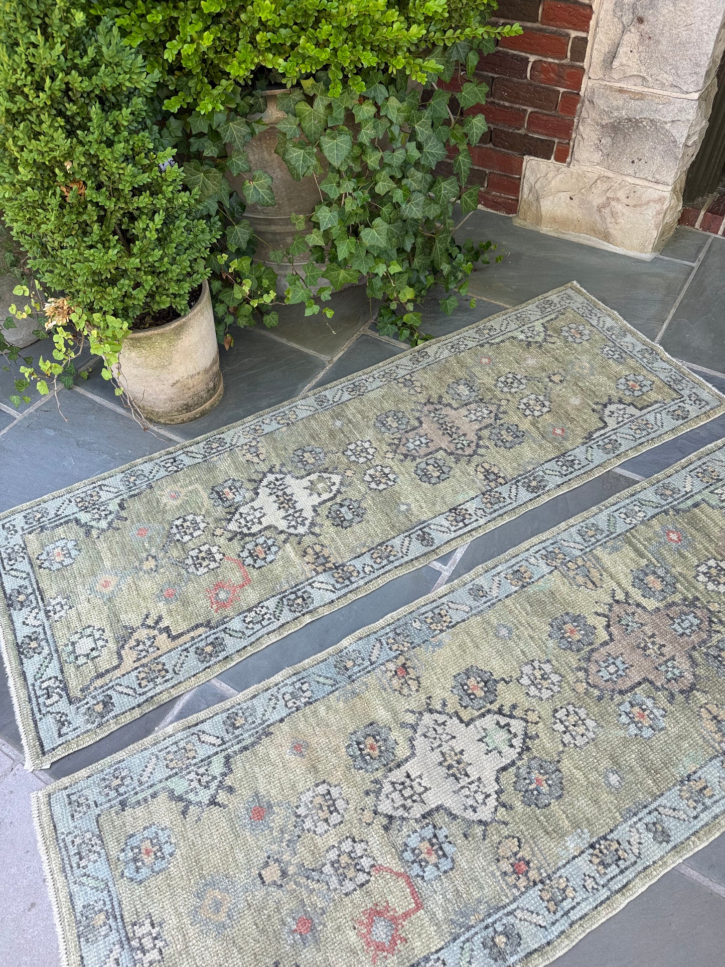 2.1x6 Turkish Oushak (priced separately)