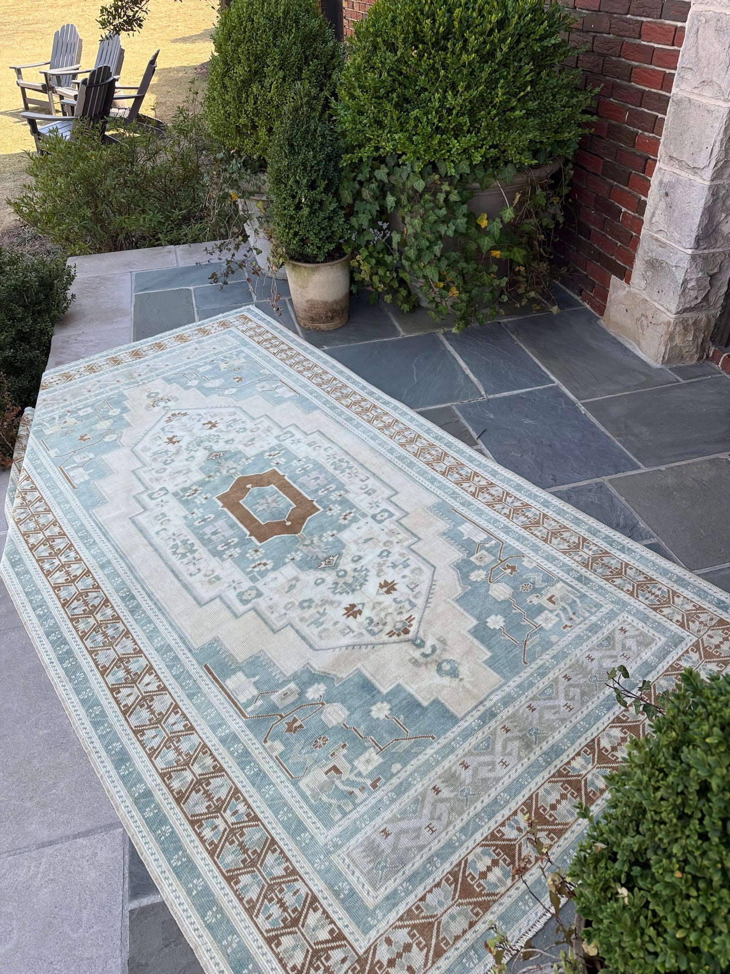 5x9 Vintage Turkish Oushak