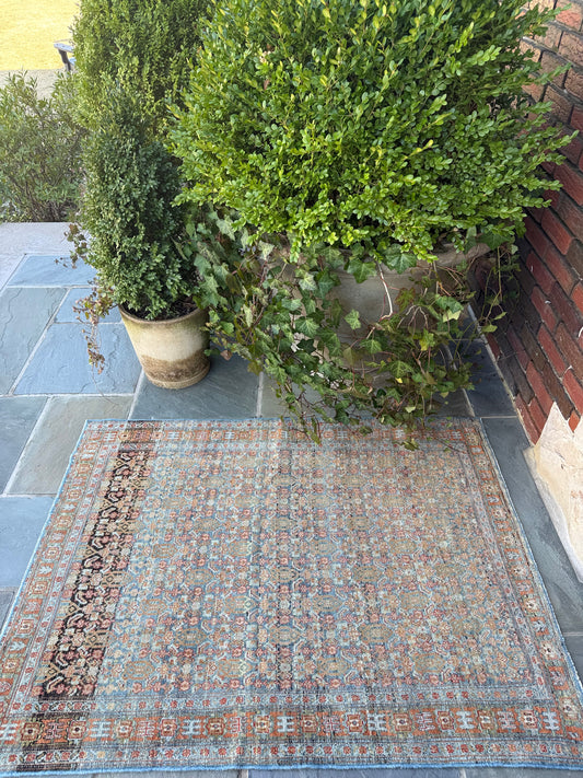 3.5x4.7 Antique Persian Malayer