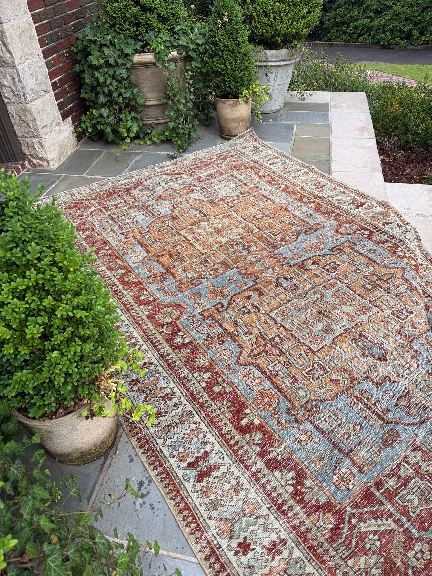 6.9x10.1 Antique Afshar