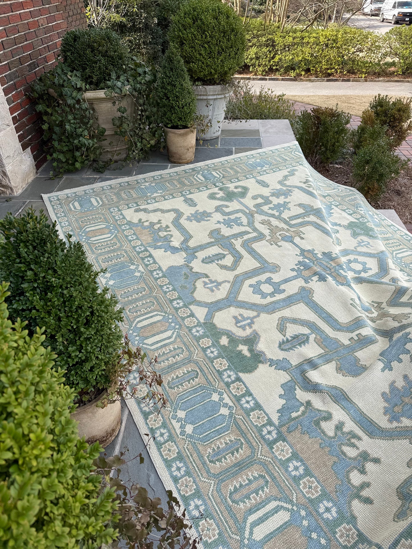 9.1x12.6 Turkish Oushak