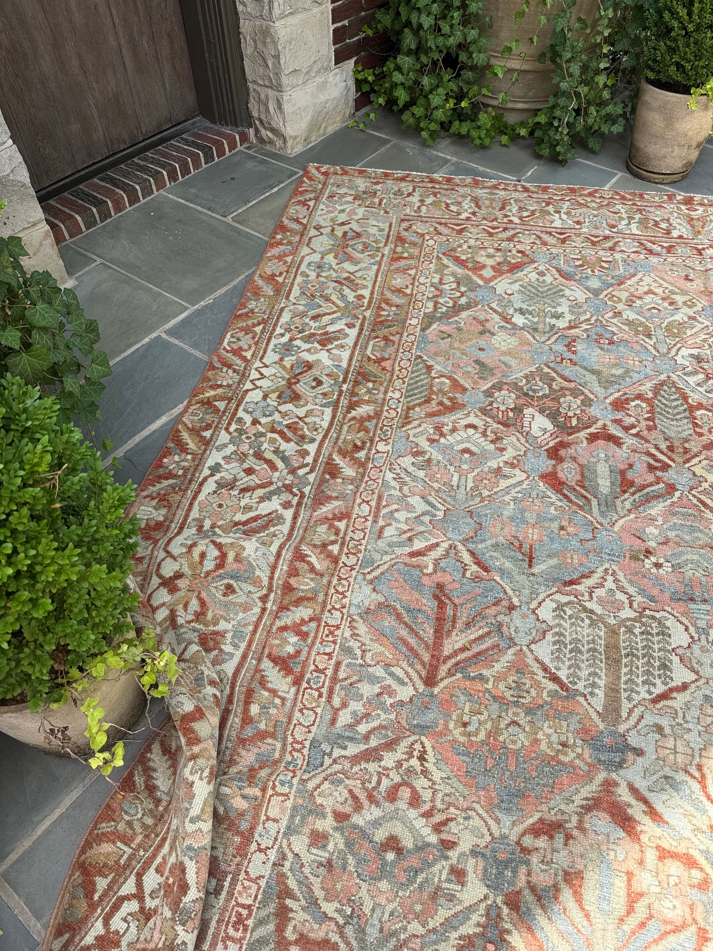 10.3x13.6 Antique Persian Bakhtiari