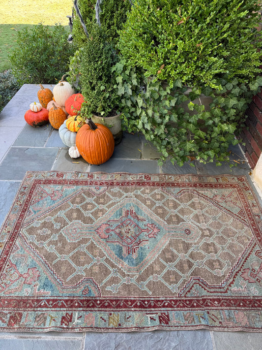 3.8x5.11 Antique Persian Shiraz