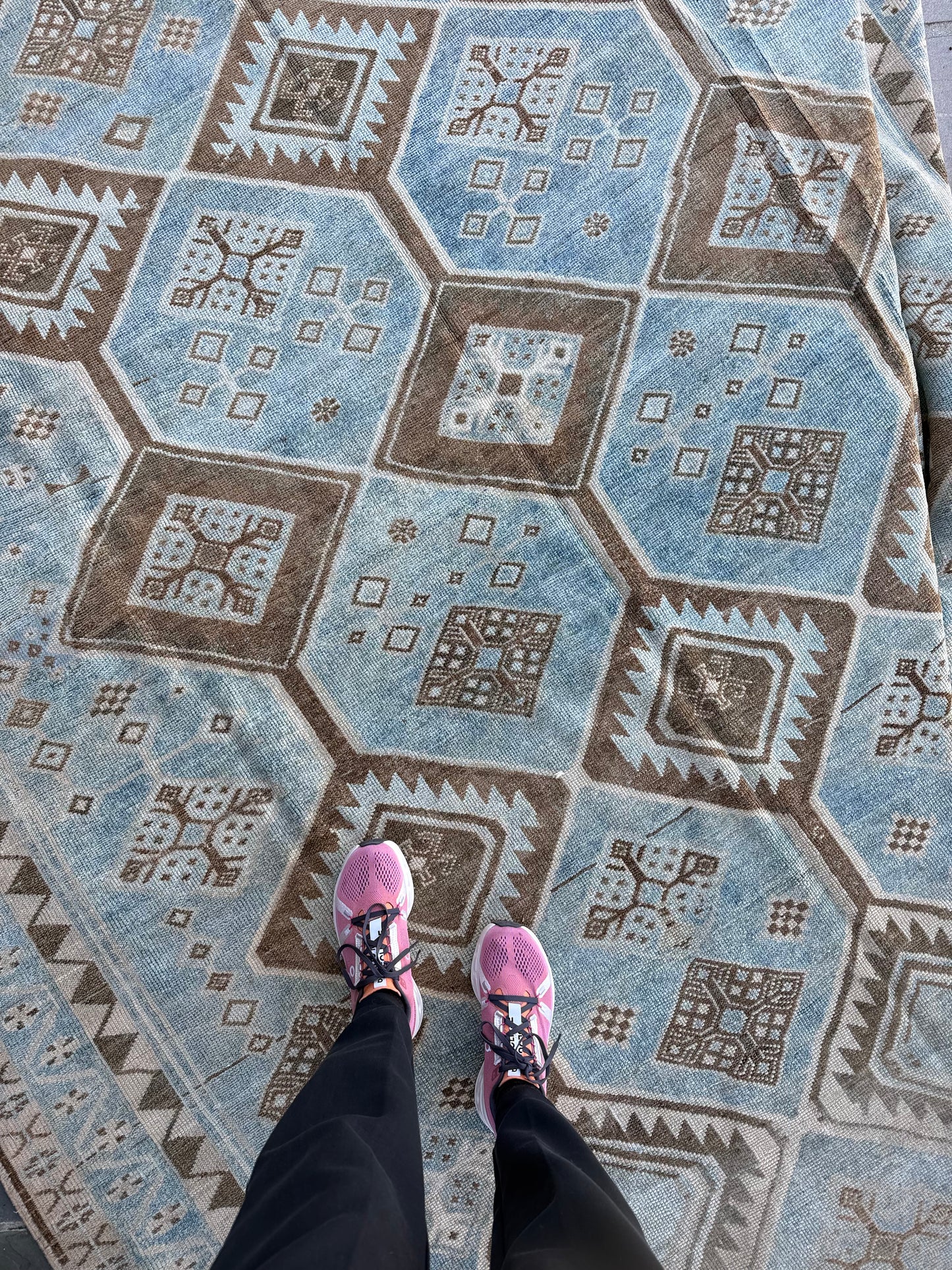 7.6x10 Vintage Afshar