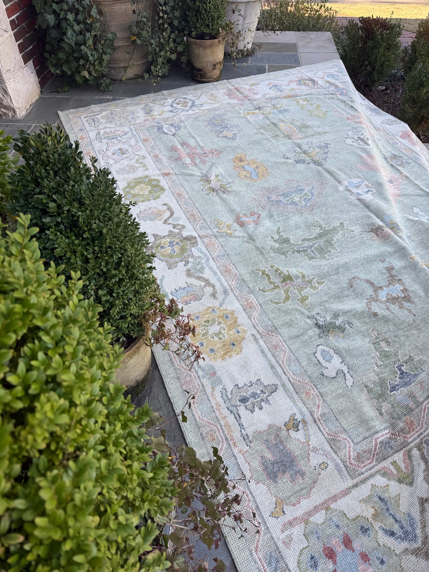 9x11.8 Turkish Oushak