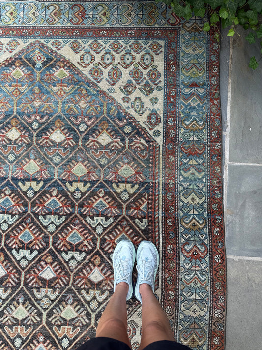 6.5x8.4 Antique Persian Malayer