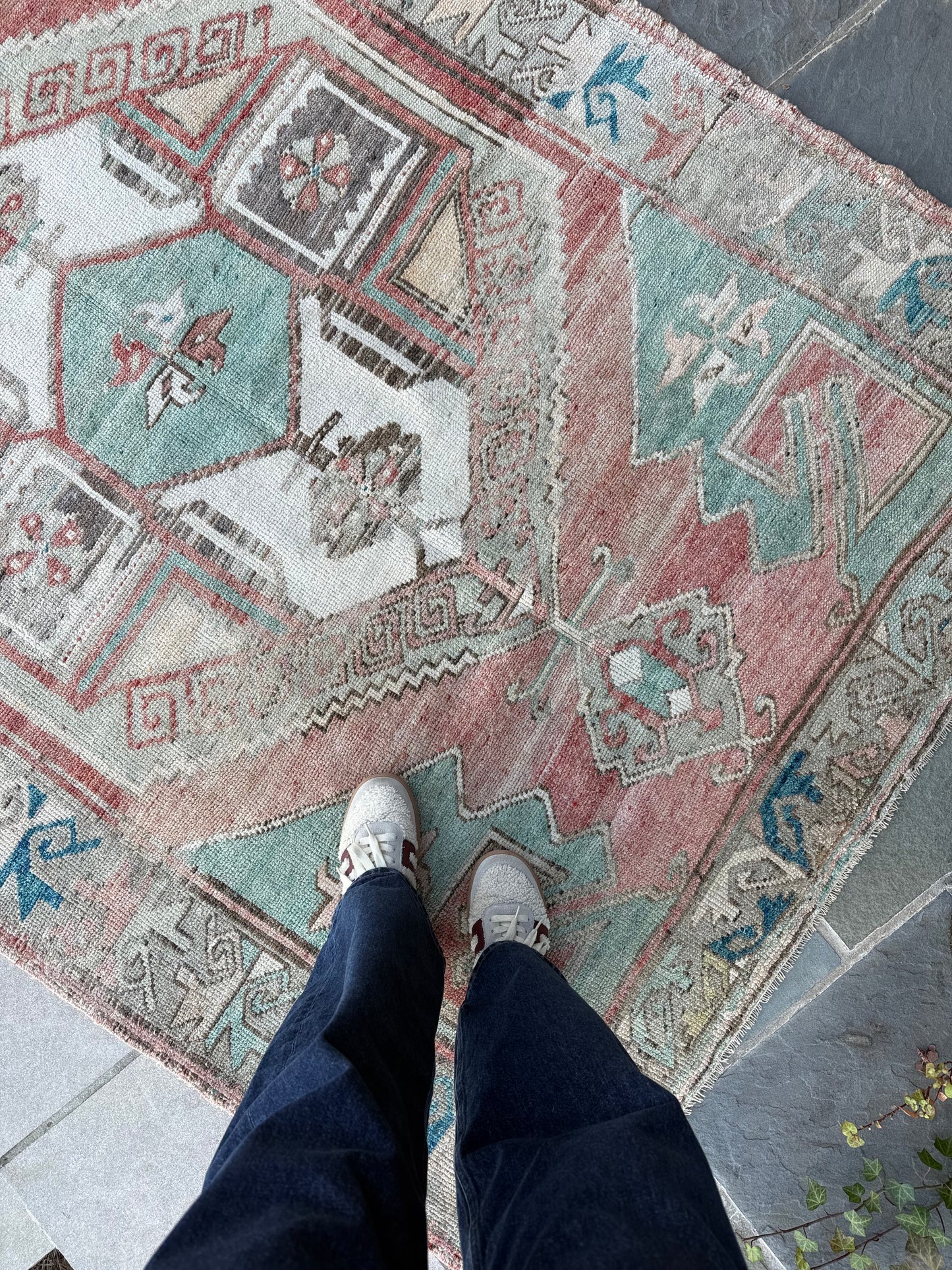 4.9x12.9 Vintage Turkish Oushak