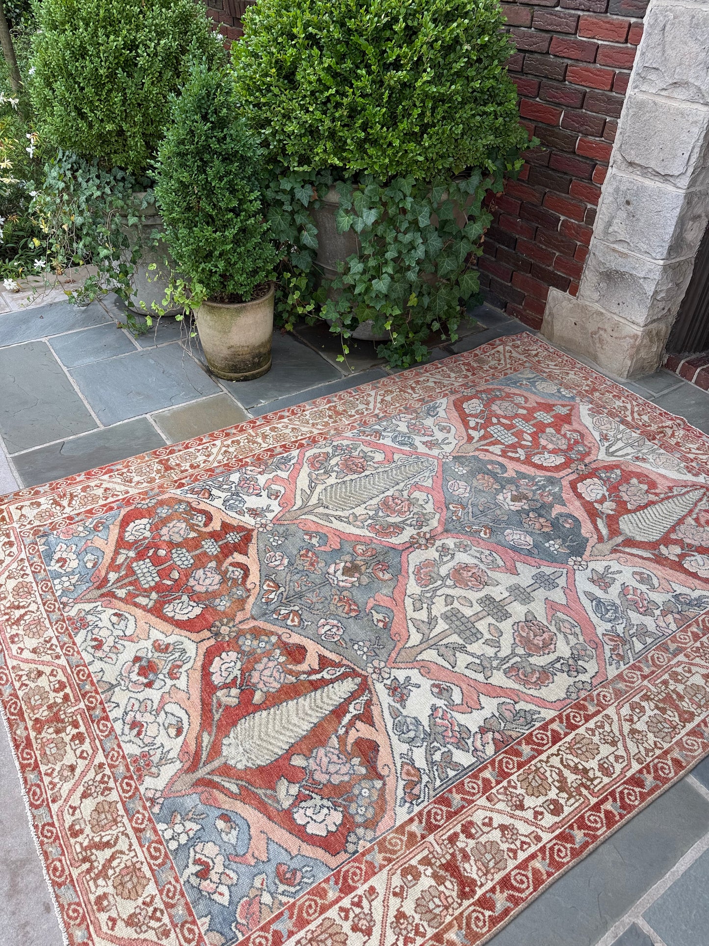 5.5x7.7 Antique Persian Bakhtiari