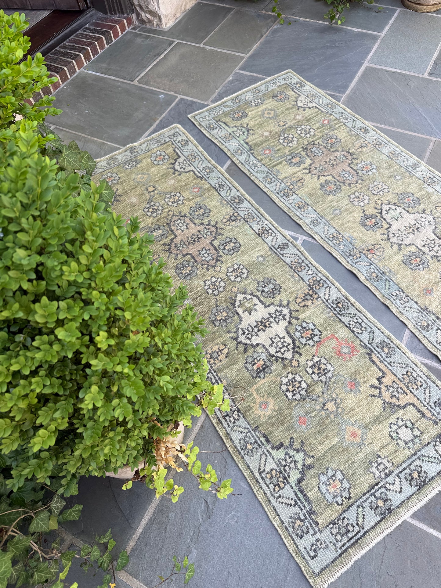 2.1x6 Turkish Oushak (priced separately)
