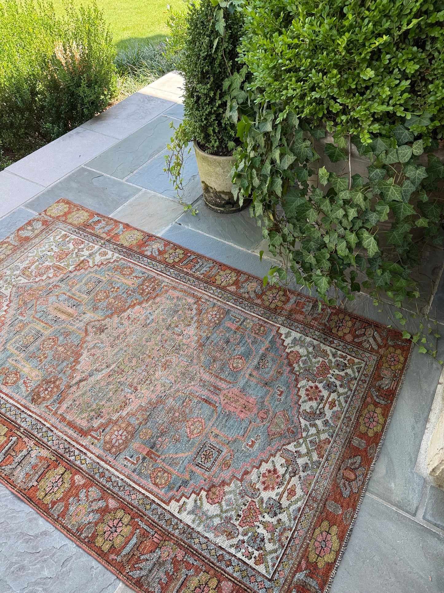 3.8x5.10 Antique Persian Malayer