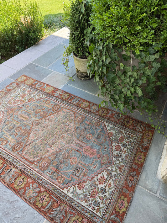 3.8x5.10 Antique Persian Malayer